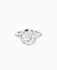 White Lab Diamond / Round / 3ct