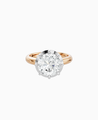 White Lab Diamond / Round / 3ct