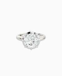 White Lab Diamond / Round / 3ct