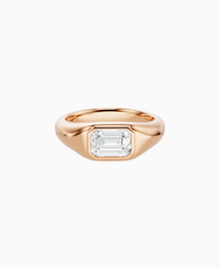 White Lab Diamond / Emerald / 1ct