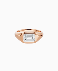 White Lab Diamond / Emerald / 1.5ct