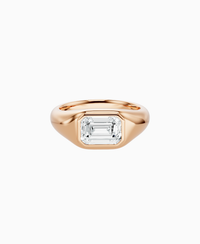 White Lab Diamond / Emerald / 1.5ct