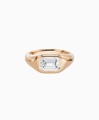 White Lab Diamond / Emerald / 1.5ct