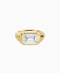 White Lab Diamond / Emerald / 2.5ct
