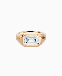 White Lab Diamond / Emerald / 2.5ct