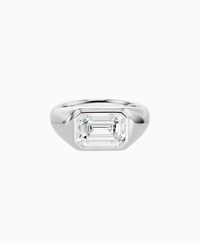 White Lab Diamond / Emerald / 2.5ct