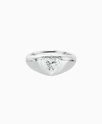 White Lab Diamond / Heart / 1ct