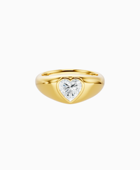White Lab Diamond / Heart / 1ct