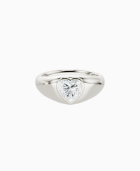 White Lab Diamond / Heart / 1ct