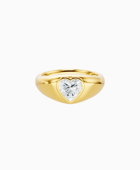 White Lab Diamond / Heart / 1ct