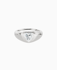 White Lab Diamond / Heart / 1ct