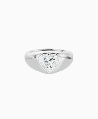 White Lab Diamond / Heart / 1.5ct