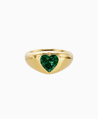 Zambian Lab Emerald / Heart / 1.5ct