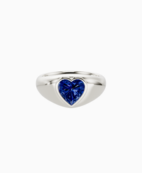 Royal Blue Lab Sapphire / Heart / 1.5ct
