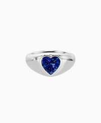 Royal Blue Lab Sapphire / Heart / 1.5ct