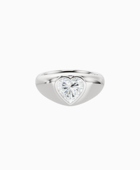 White Lab Diamond / Heart / 1.5ct