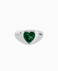 Zambian Lab Emerald / Heart / 2ct