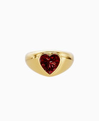 Pigeon Blood Lab Ruby / Heart / 2ct