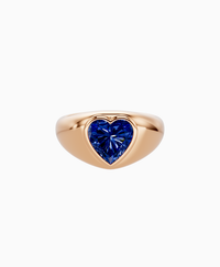 Royal Blue Lab Sapphire / Heart / 2ct