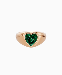Zambian Lab Emerald / Heart / 2ct