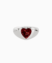 Pigeon Blood Lab Ruby / Heart / 2ct