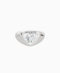 White Lab Diamond / Heart / 2ct