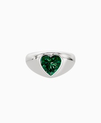 Zambian Lab Emerald / Heart / 2ct