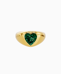 Zambian Lab Emerald / Heart / 2ct