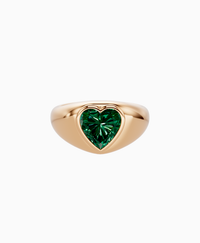 Zambian Lab Emerald / Heart / 2ct