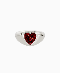 Pigeon Blood Lab Ruby / Heart / 2ct