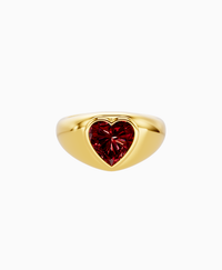 Pigeon Blood Lab Ruby / Heart / 2ct
