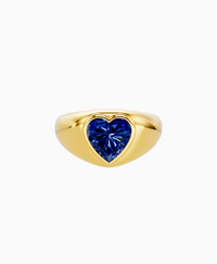 Royal Blue Lab Sapphire / Heart / 2ct