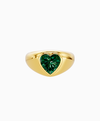 Zambian Lab Emerald / Heart / 2ct