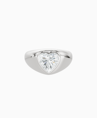 White Lab Diamond / Heart / 2ct