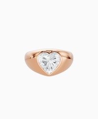 White Lab Diamond / Heart / 2.5ct