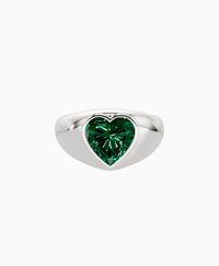 Zambian Lab Emerald / Heart / 2.5ct