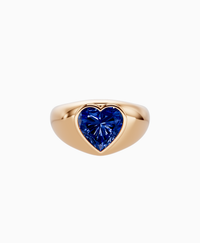 Royal Blue Lab Sapphire / Heart / 2.5ct