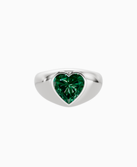 Zambian Lab Emerald / Heart / 2.5ct