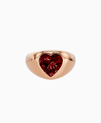 Pigeon Blood Lab Ruby / Heart / 3ct