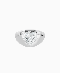 White Lab Diamond / Heart / 3ct