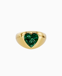 Zambian Lab Emerald / Heart / 3ct