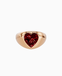 Pigeon Blood Lab Ruby / Heart / 3ct