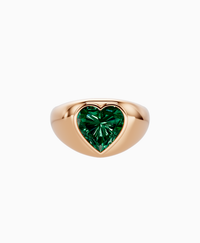 Zambian Lab Emerald / Heart / 3ct