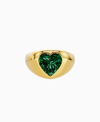Zambian Lab Emerald / Heart / 3ct