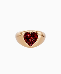 Pigeon Blood Lab Ruby / Heart / 3ct