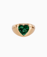 Zambian Lab Emerald / Heart / 3ct