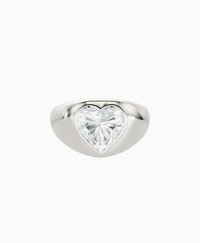 White Lab Diamond / Heart / 3ct
