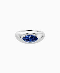 Royal Blue Lab Sapphire / Marquise / 1ct