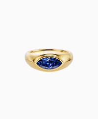 Royal Blue Lab Sapphire / Marquise / 1ct