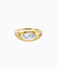 Heritage Bezel Signet Ring - 9K Yellow Gold